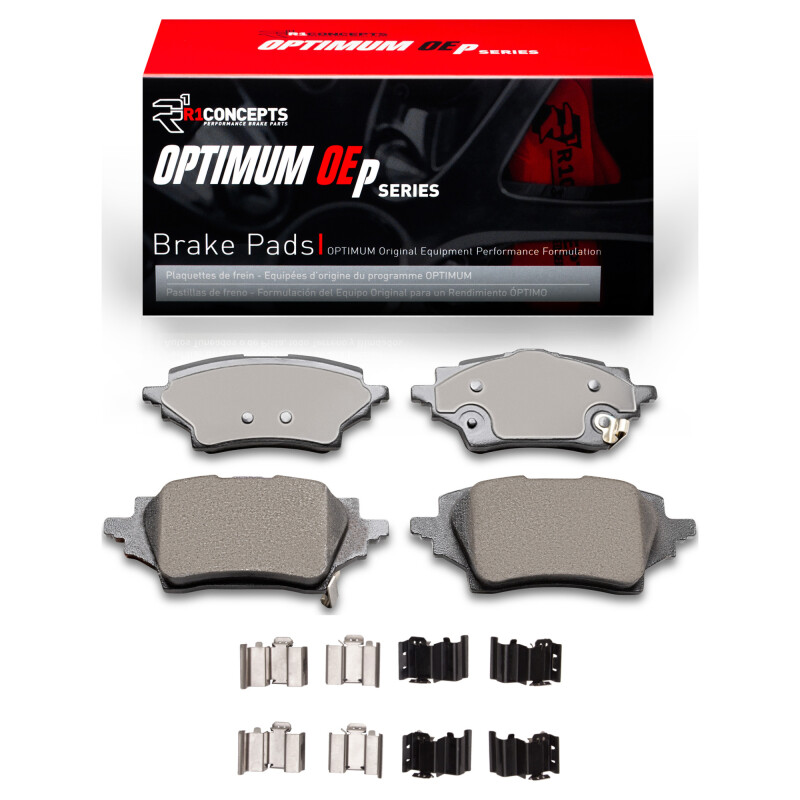 Toyota C-HR Brake Pads - Rear - R1 Concepts - Optimum OE - `18-`22